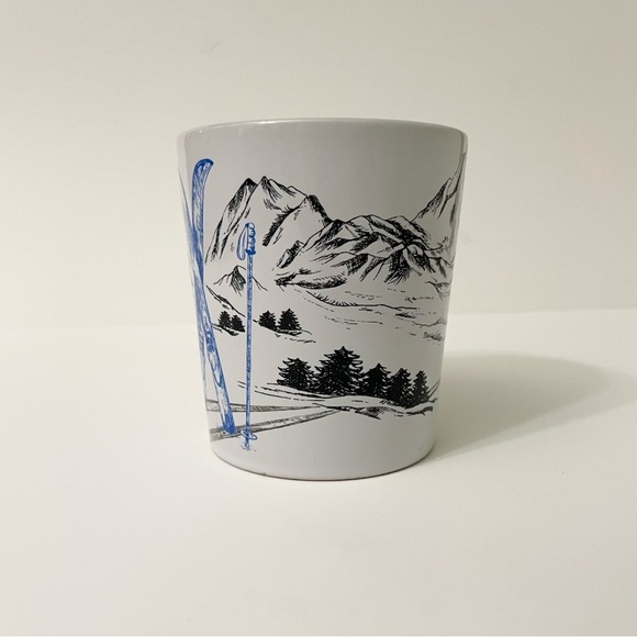 Tim Hortons 2018 Limited Edition Collectible Mug Blue Skiing Coffee Canada - Picture 4 of 15